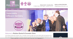 Desktop Screenshot of dentalandcosmeticclinic.co.uk